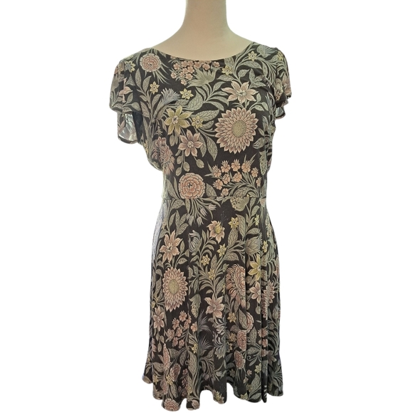 Floral Flowy Casual Summer Dress - Picture 1 of 7